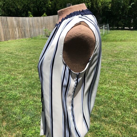 TOMMY HILFIGER striped sleeveless top - Picture 6 of 9